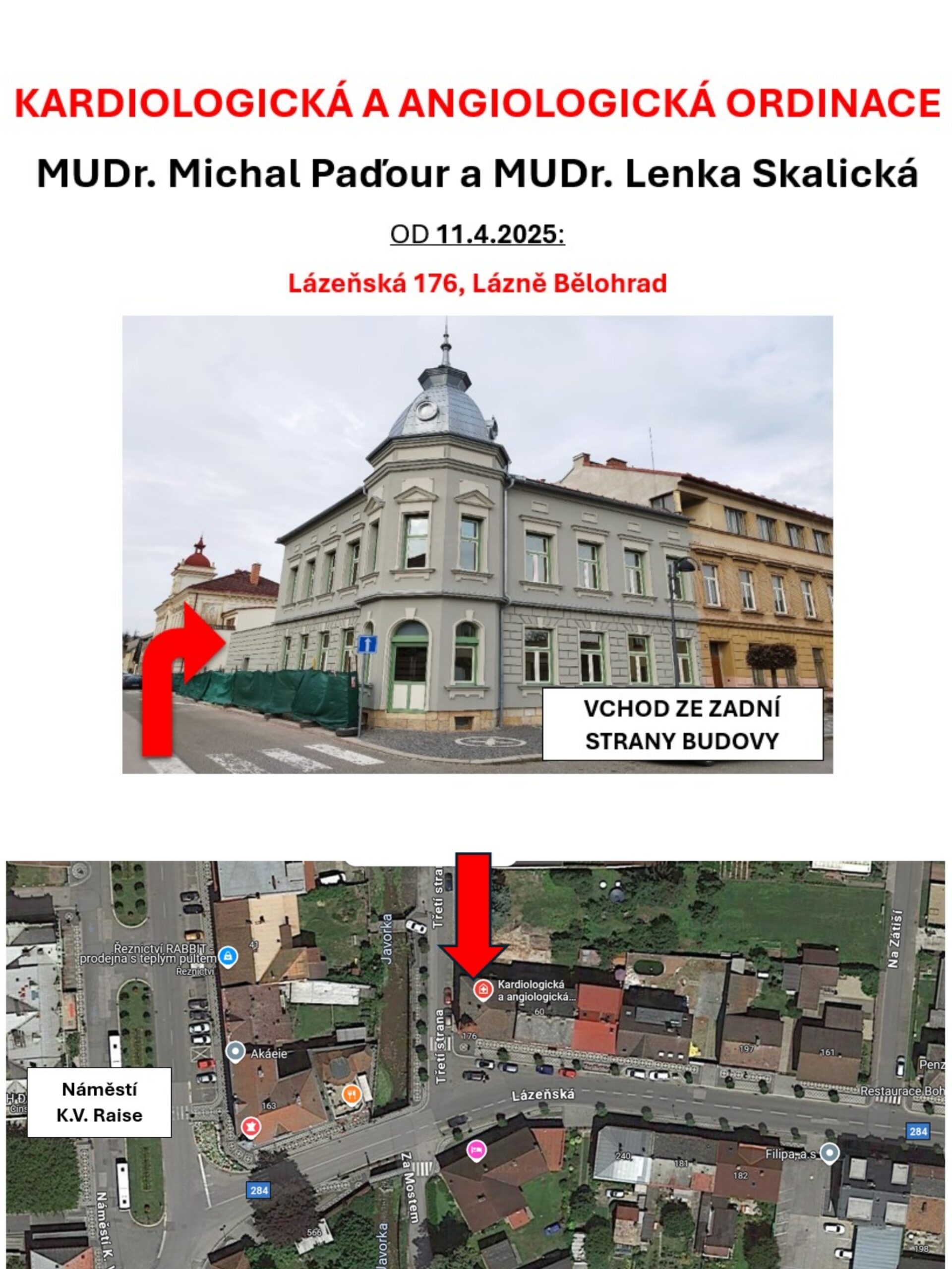 Kardiologická a analogická ordinace